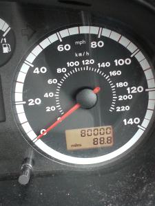 mileage for first car, lucky number