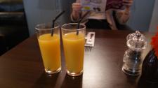 orange juice, drink, date, Windsor castle, restaurant
