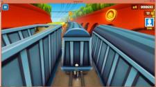 was playing subway surfers in PC..and got this bug/situation where u niether die nor go to any direction...