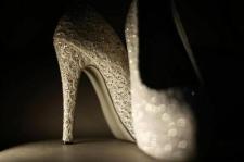 Wedding shoes, high heel